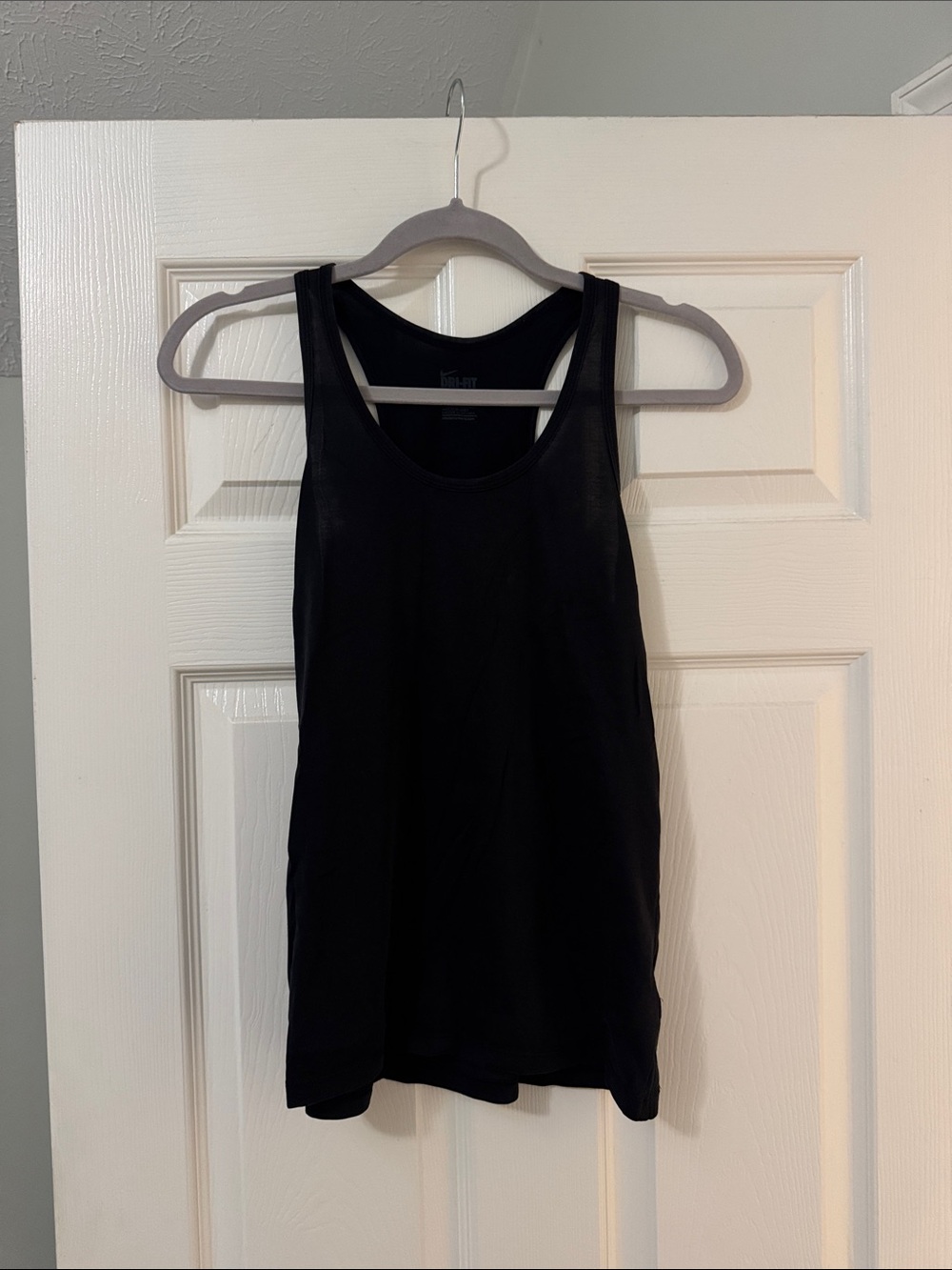 Black Nike Dri-Fit Women's Racerback Tank Top